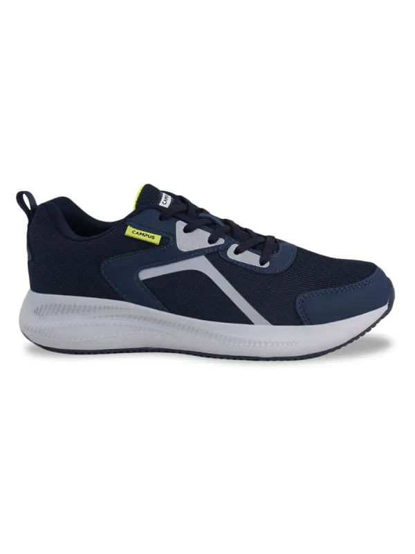 GROOV Navy Men's Running Shoes sold by Campus Shoes