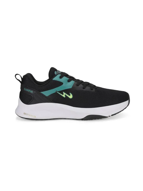 SCALO Black Men's Sports Shoes sold by Campus Shoes