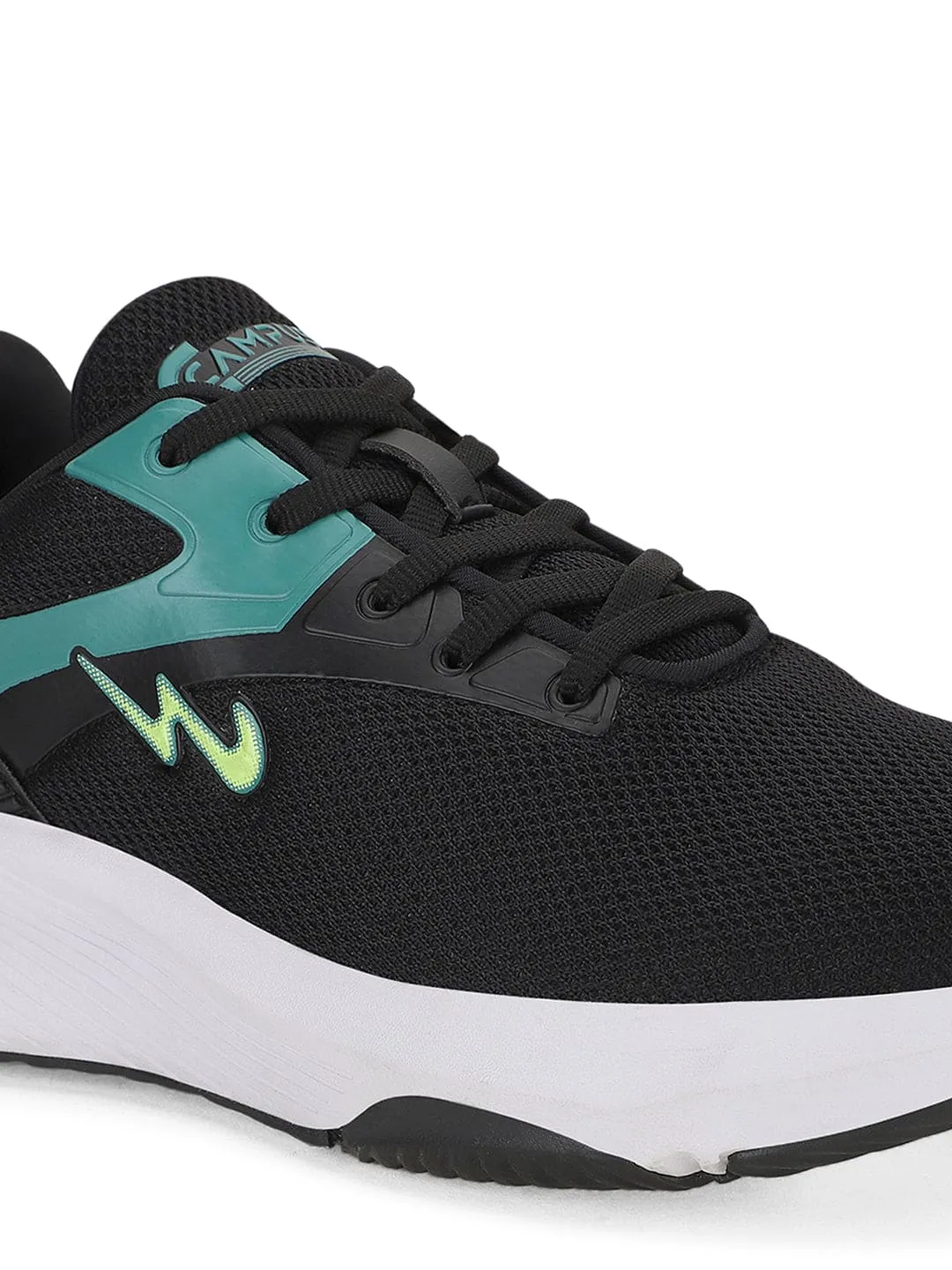 SCALO Black Men's Sports Shoes sold by Campus Shoes product image thumbnail 5