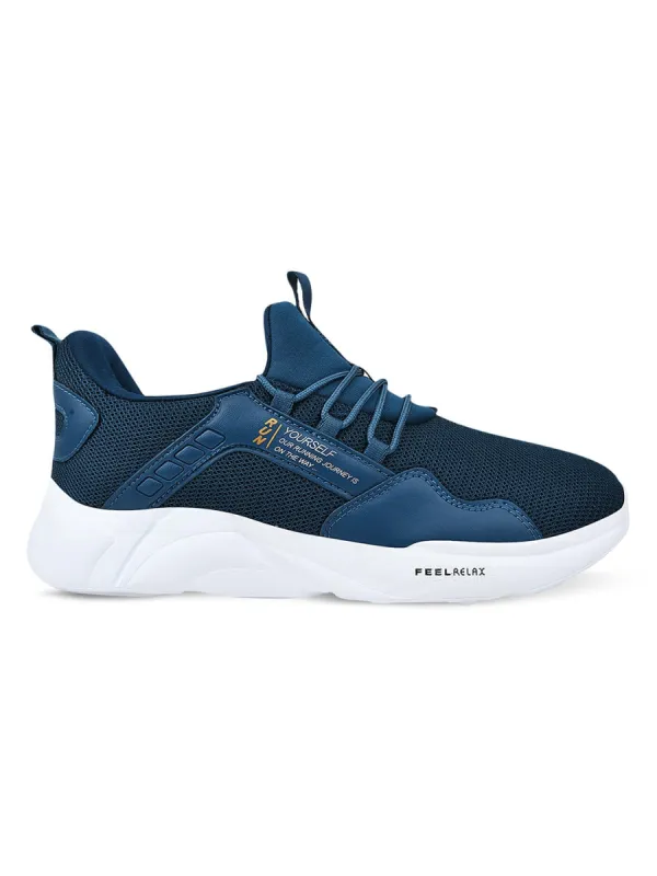 LUCIFER Blue Men's Running Shoes sold by Campus Shoes