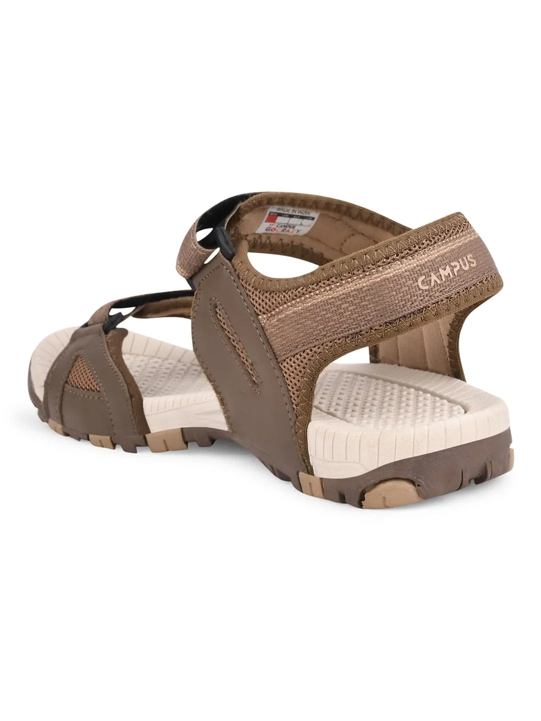 BRENT Cream Men's Sandals sold by Campus Shoes product image thumbnail 3