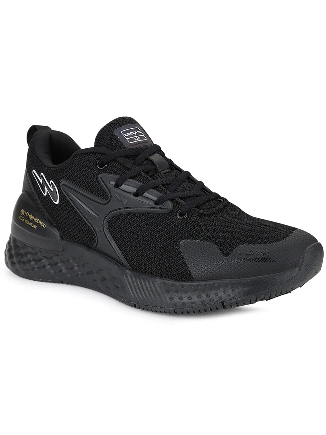 SIMON PRO Black Men's Running Shoes sold by Campus Shoes product image thumbnail 2