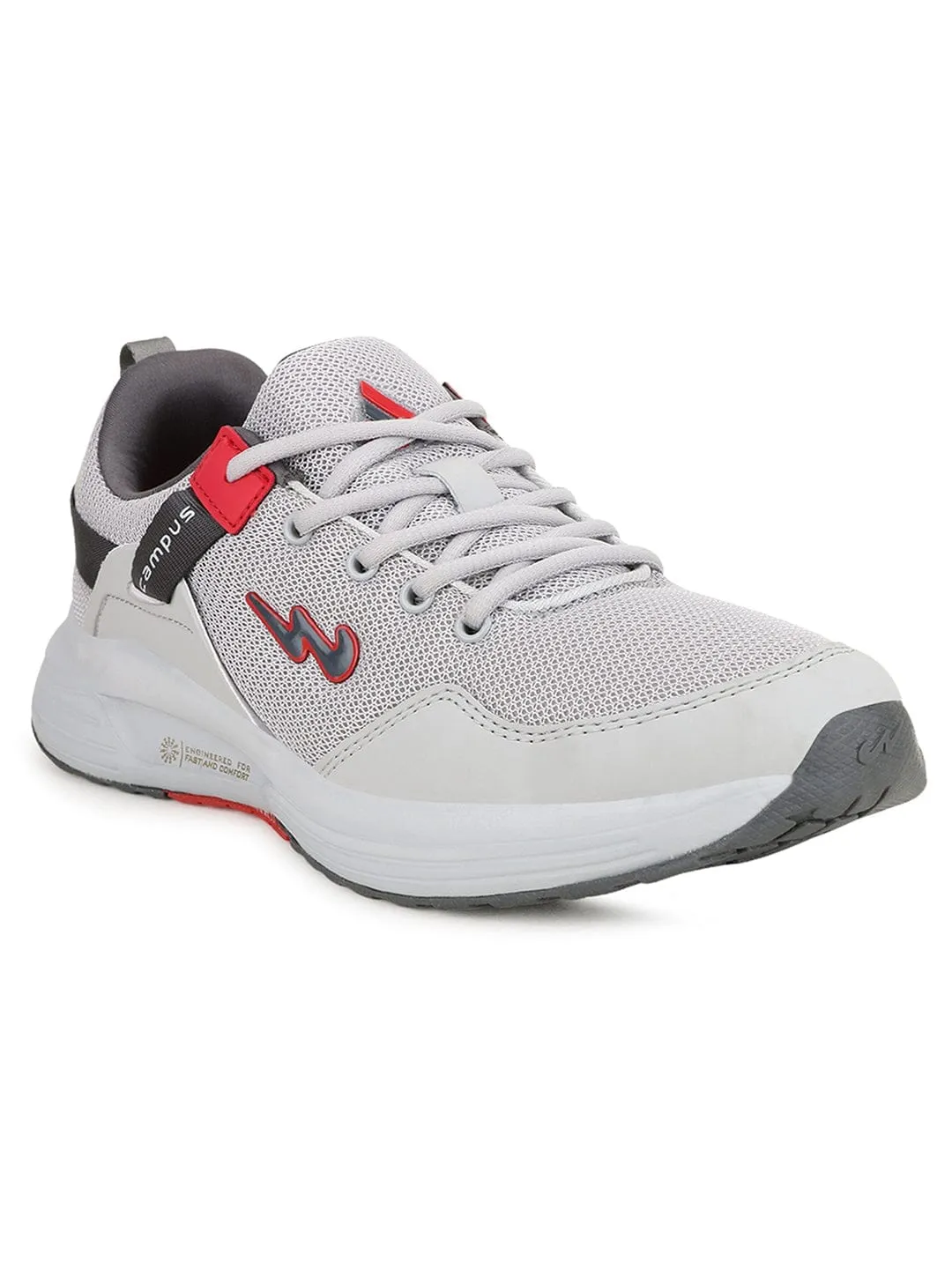 EUROPA Grey Men's Running Shoes sold by Campus Shoes product image thumbnail 2