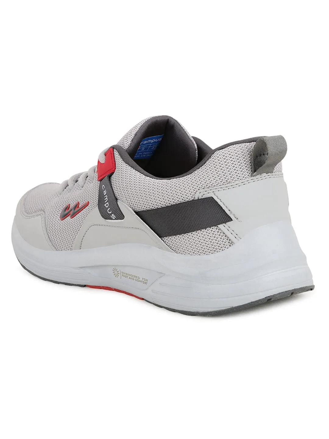 EUROPA Grey Men's Running Shoes sold by Campus Shoes product image thumbnail 3