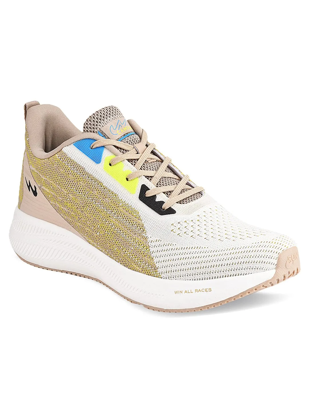 CAMP JASPER Off White Men's Running Shoes sold by Campus Shoes product image thumbnail 2