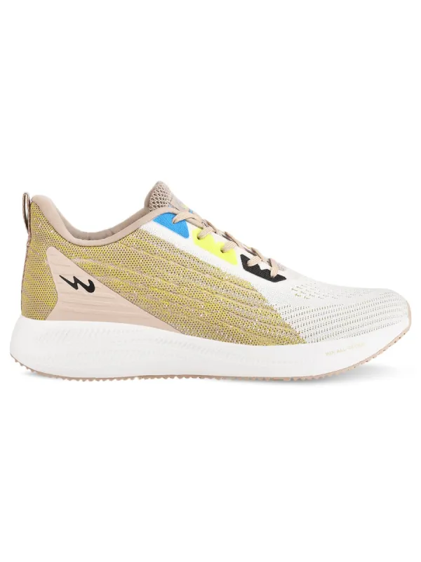 CAMP JASPER Off White Men's Running Shoes sold by Campus Shoes