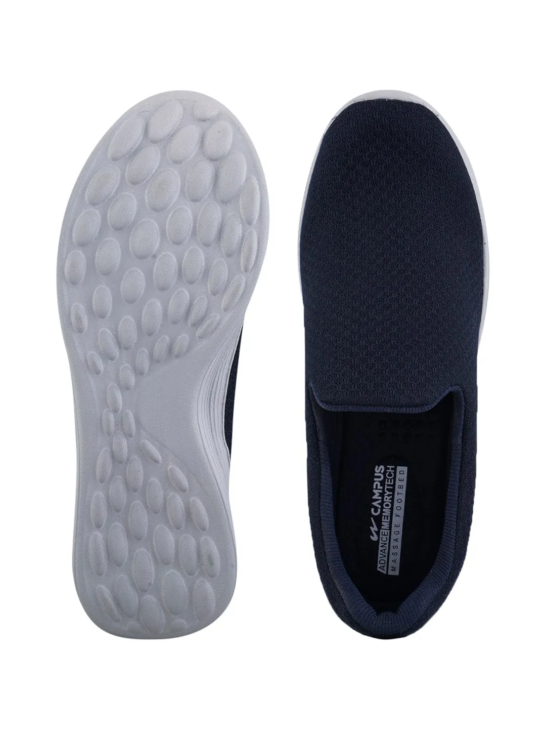 SHUTTLE Navy Men's Walking Shoes sold by Campus Shoes product image thumbnail 4