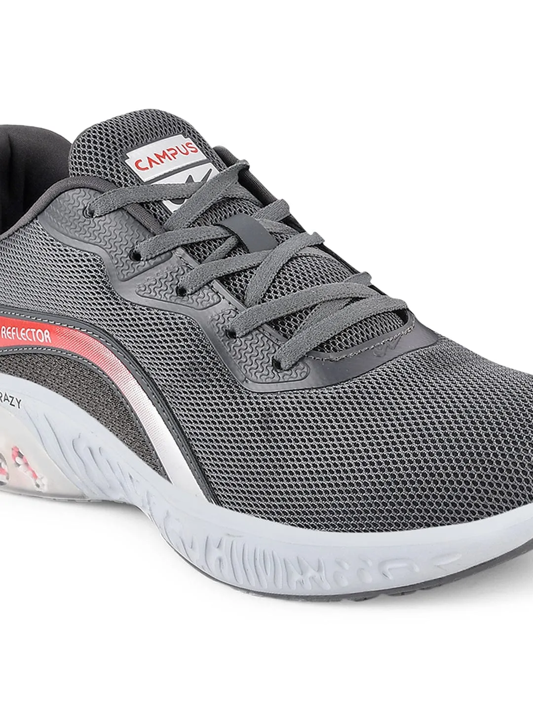 CLAY Grey Men's Running Shoes sold by Campus Shoes product image thumbnail 5