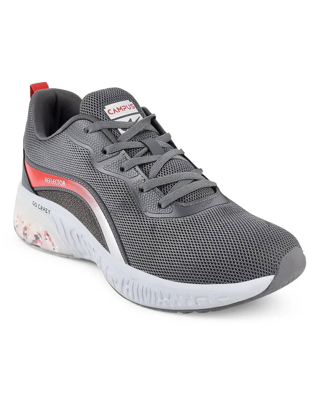 CLAY Grey Men's Running Shoes sold by Campus Shoes product image thumbnail 2
