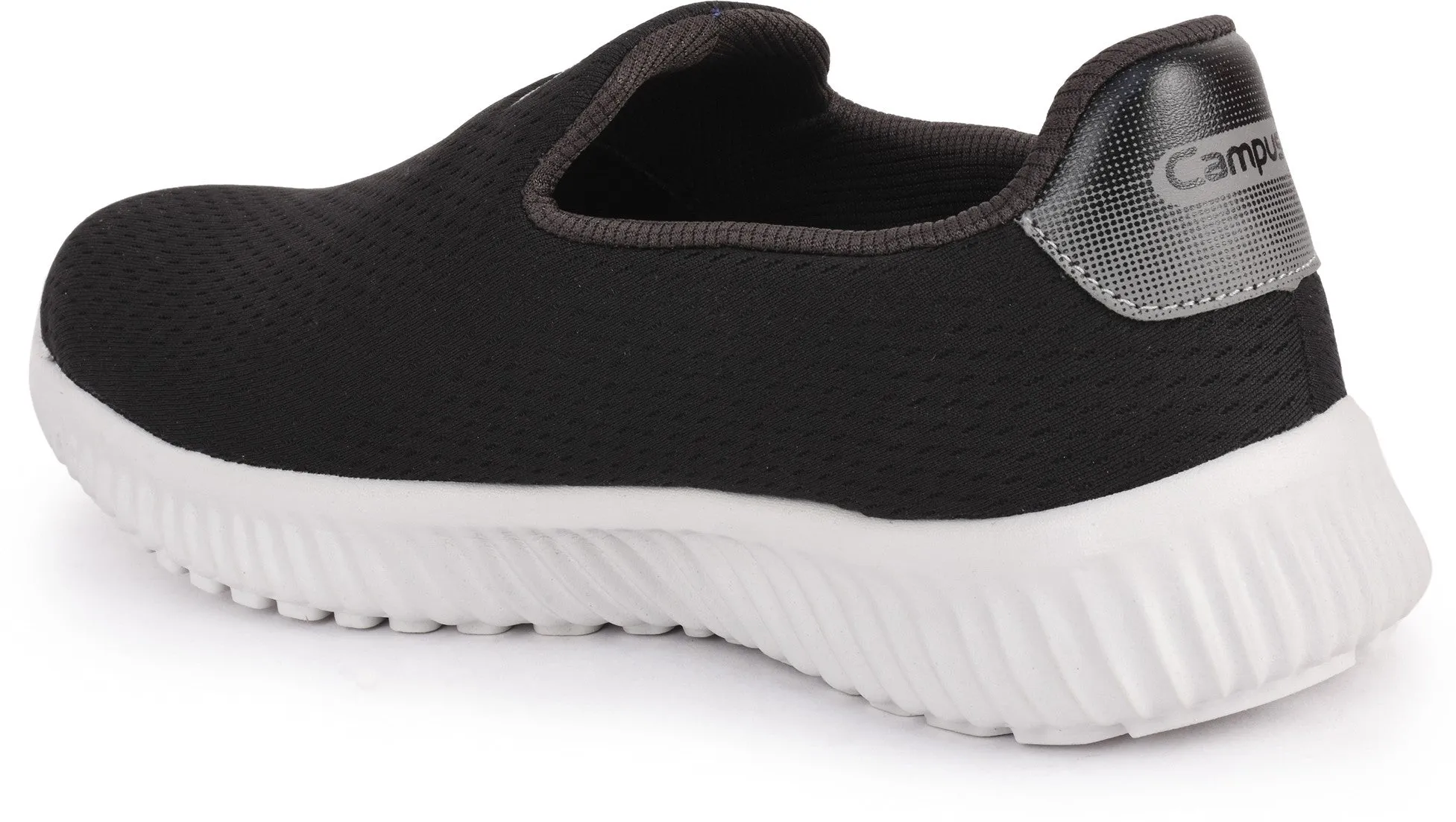 OXYFIT N Black Men's Walking Shoes sold by Campus Shoes product image thumbnail 3