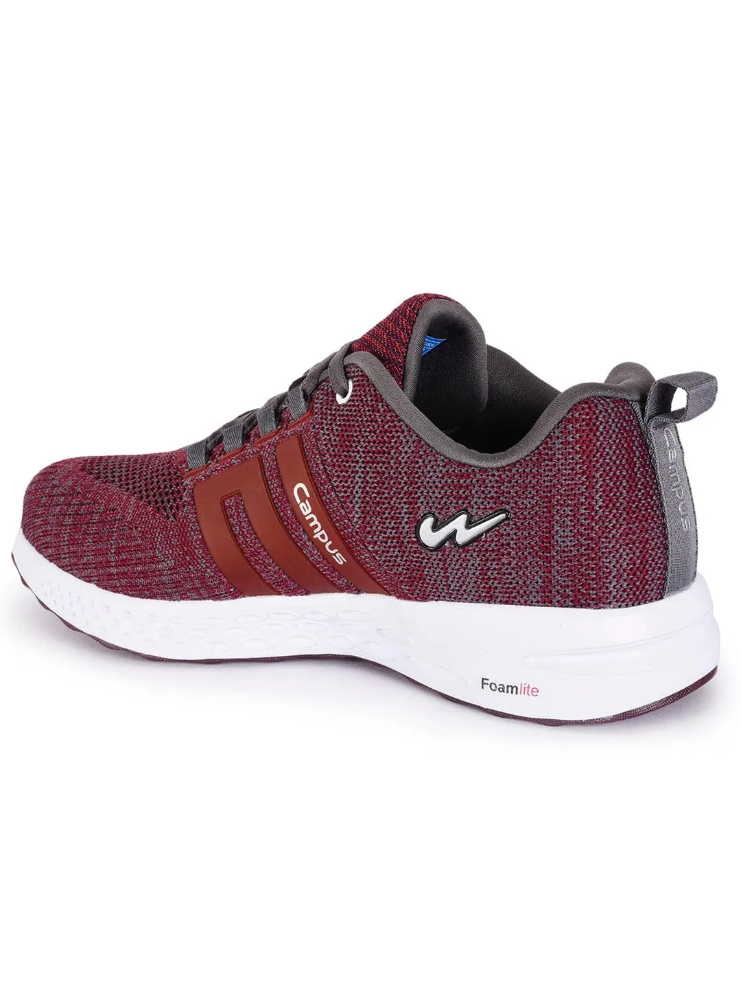 NASA Maroon Men's Running Shoes sold by Campus Shoes product image thumbnail 3
