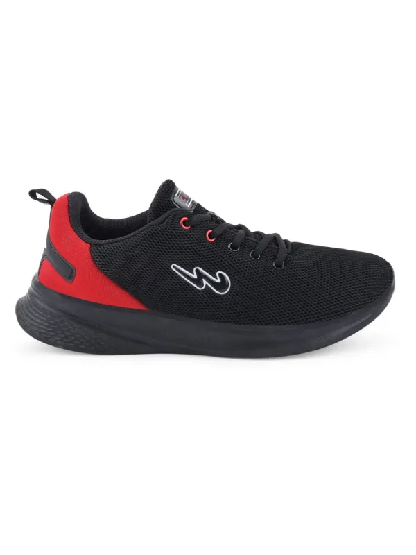 TOWN Black Men's Running Shoes sold by Campus Shoes
