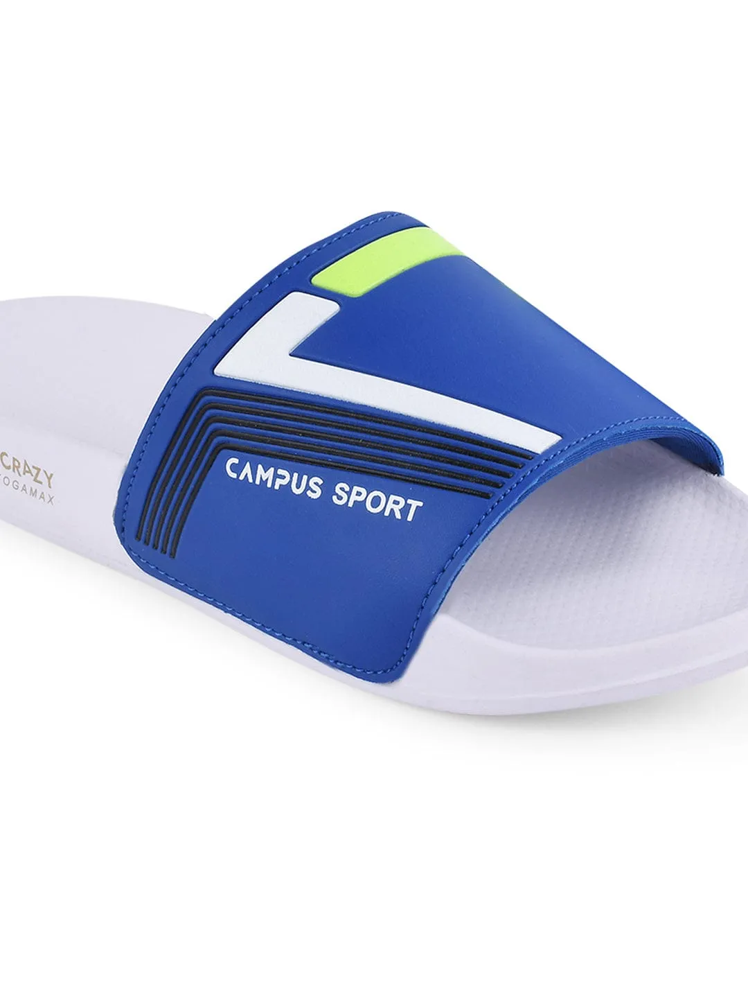 SL-432 Blue Men's Slides sold by Campus Shoes product image thumbnail 5