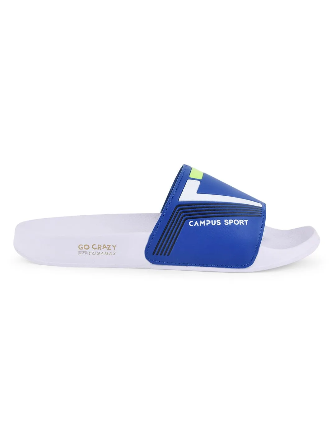 SL-432 Blue Men's Slides sold by Campus Shoes product image thumbnail 2