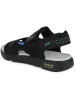 SD-057 Black Men's Sandals sold by Campus Shoes