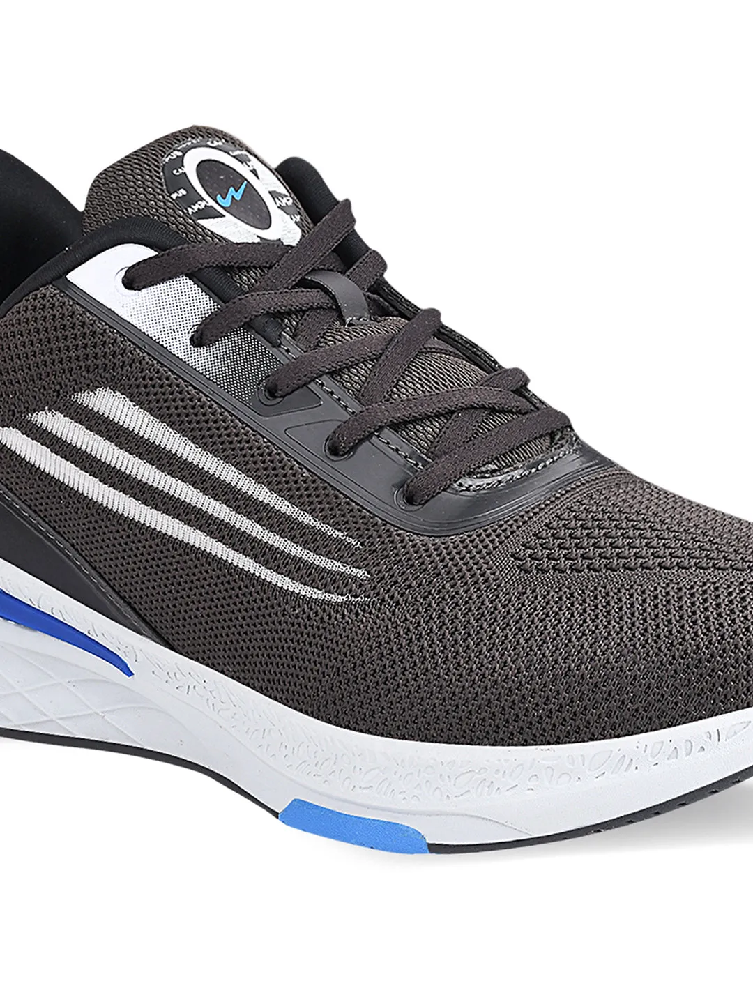 FLATTER Grey Men's Running Shoes sold by Campus Shoes product image thumbnail 4