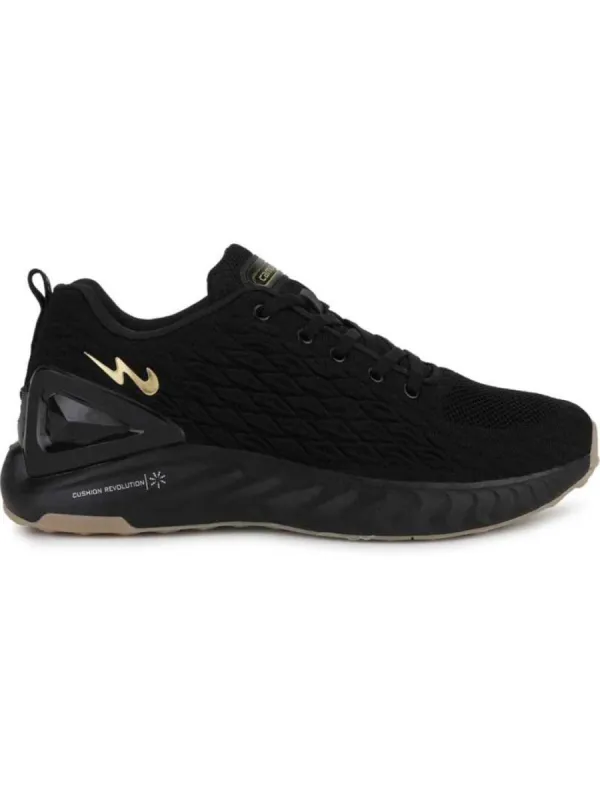 MASTER Black Men's Running Shoes sold by Campus Shoes