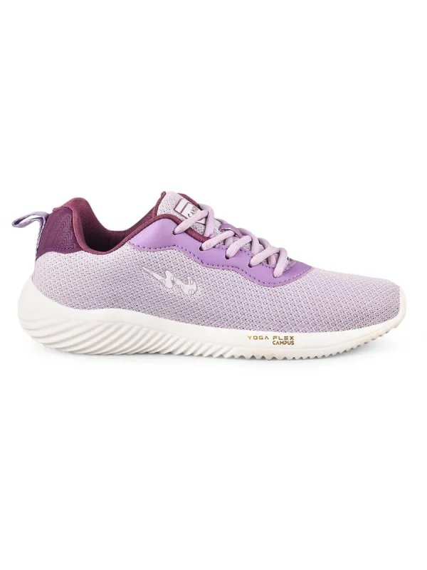 LISA N Purple Women's Walking Shoes sold by Campus Shoes