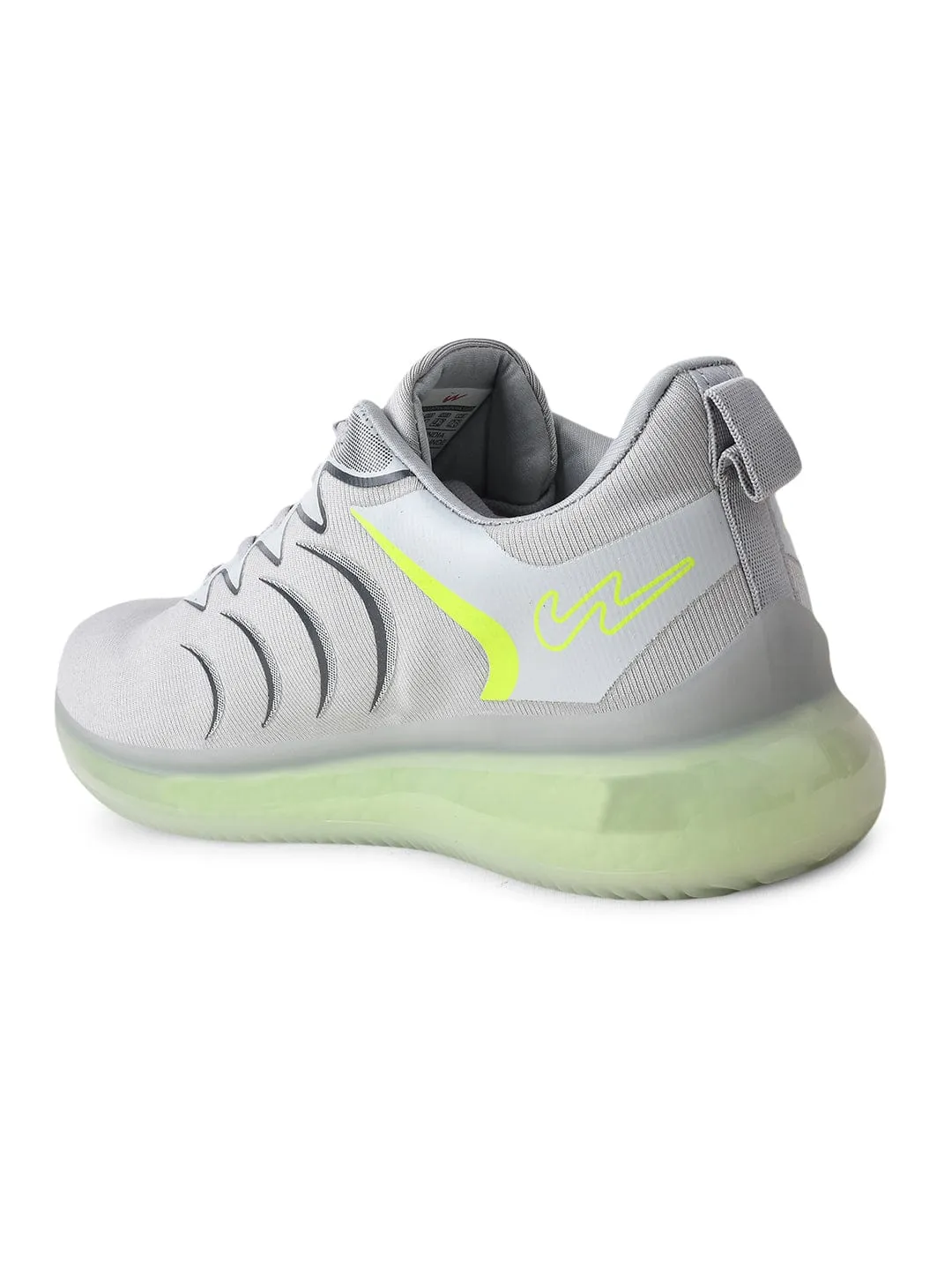 CAMP BROOM Grey Men's Running Shoes sold by Campus Shoes product image thumbnail 3