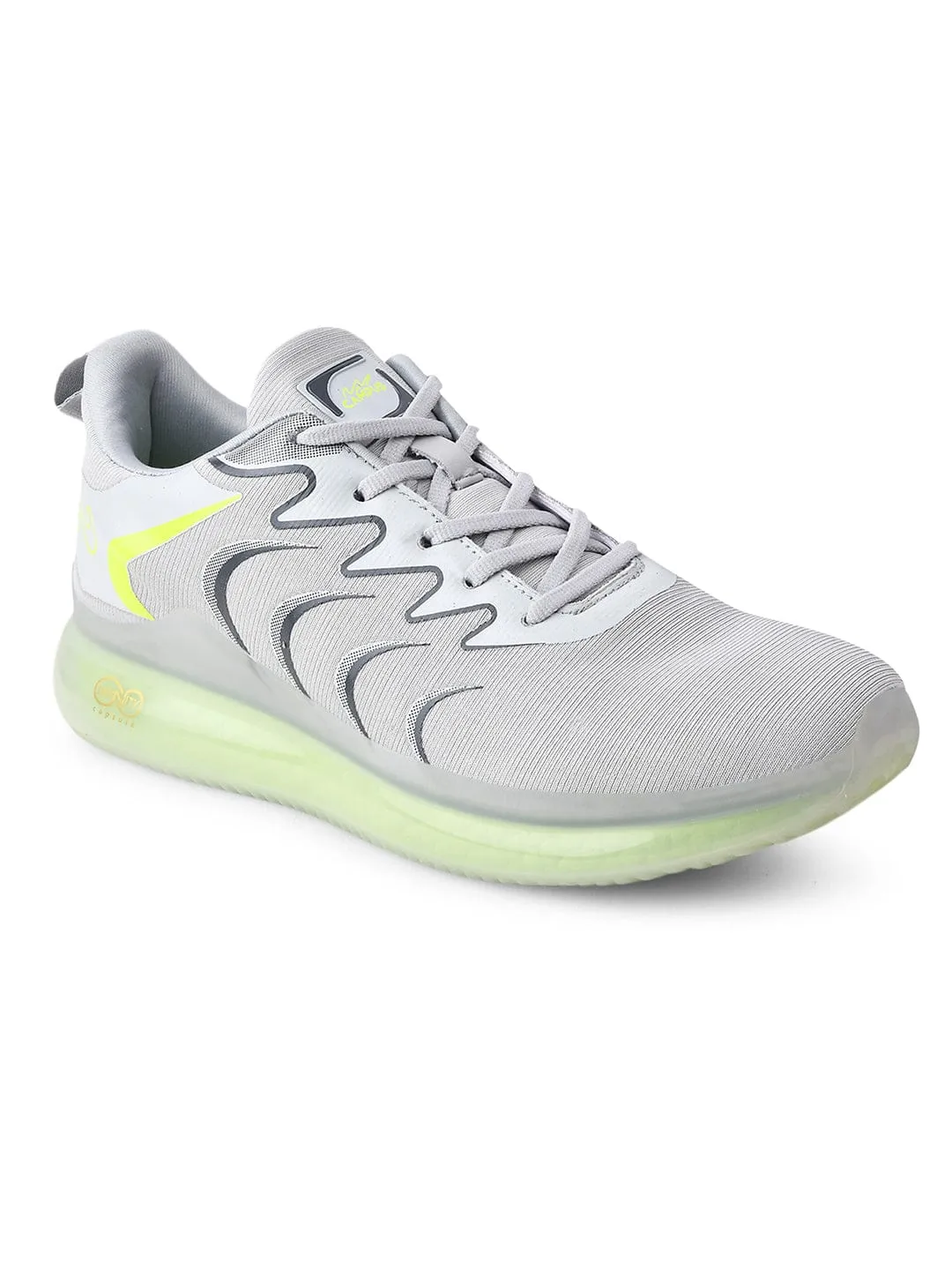 CAMP BROOM Grey Men's Running Shoes sold by Campus Shoes product image thumbnail 2