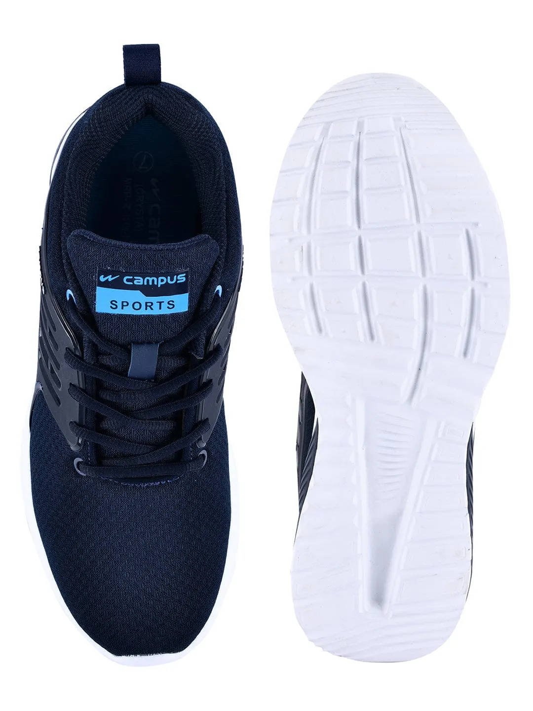 CRYSTA Pro Blue Men's Running Shoes sold by Campus Shoes product image thumbnail 4