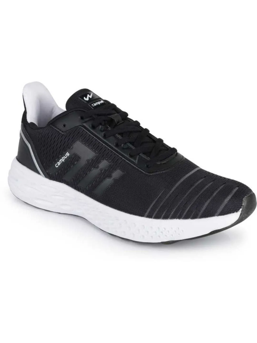 DIVO Black Men's Running Shoes sold by Campus Shoes product image thumbnail 2