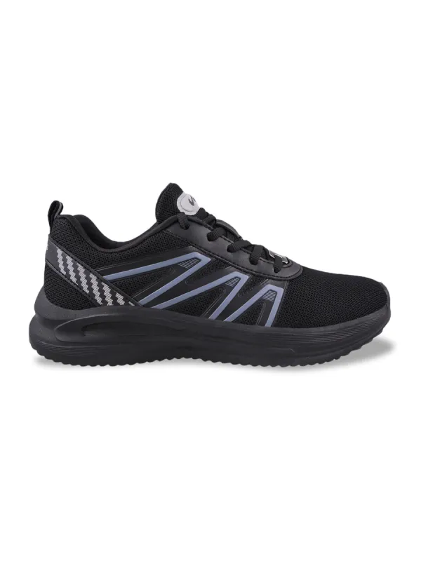 ROBE Black Men's Sports Shoes sold by Campus Shoes