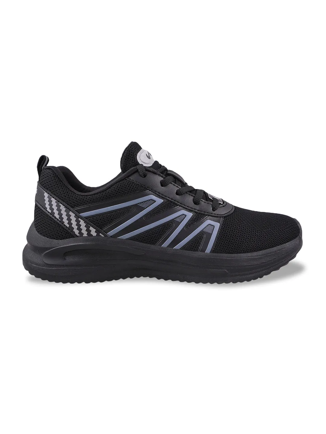 ROBE Black Men's Sports Shoes sold by Campus Shoes