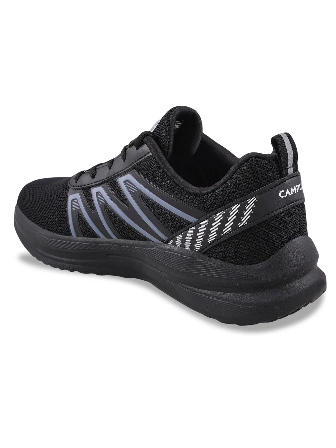 ROBE Black Men's Sports Shoes sold by Campus Shoes product image thumbnail 3