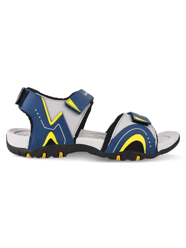 CAMP PASHTO Blue Men's Sandals sold by Campus Shoes