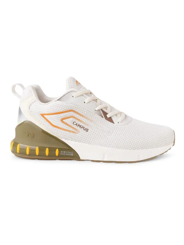 REBOUND White Men's Running Shoes sold by Campus Shoes