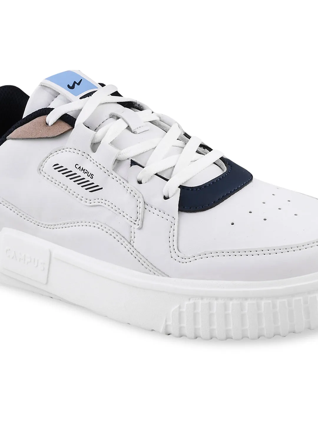 OG-11 White Men's Sneakers sold by Campus Shoes product image thumbnail 4