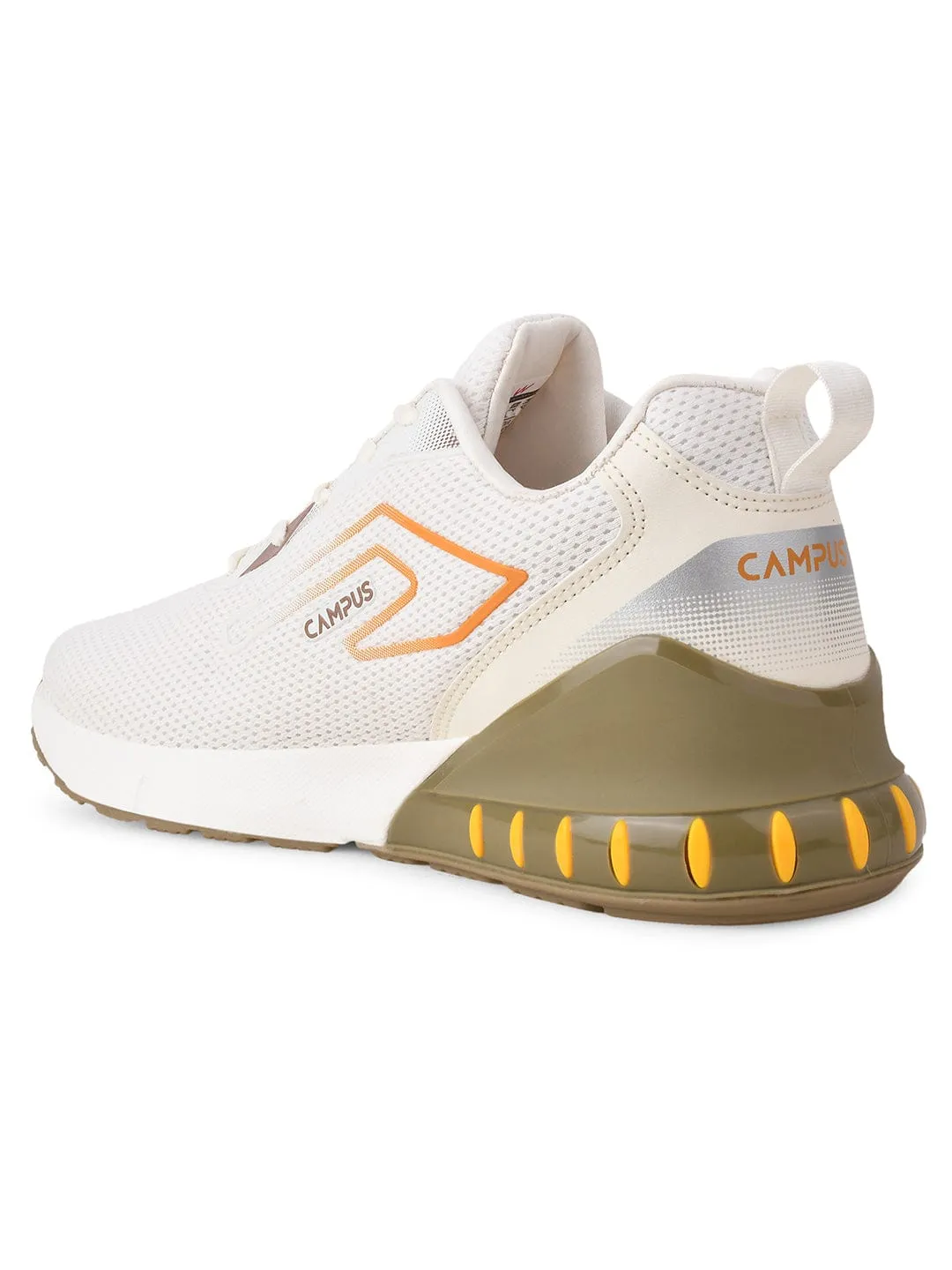 REBOUND White Men's Running Shoes sold by Campus Shoes product image thumbnail 3