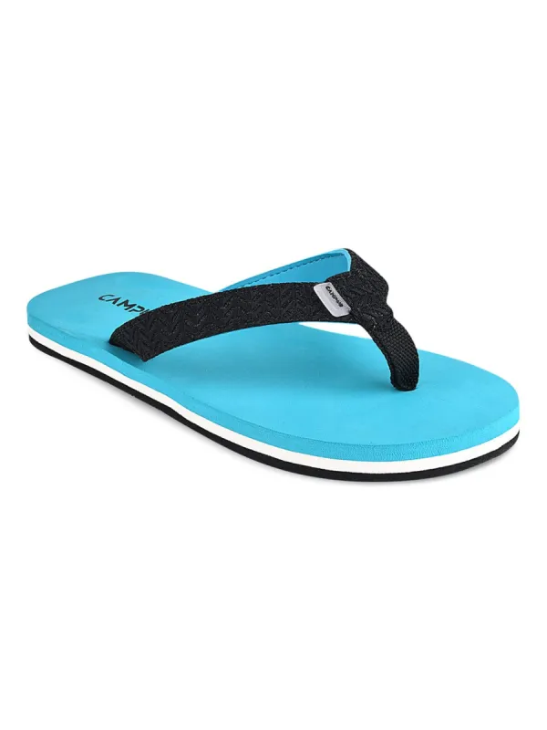 GCL-2009 Blue Women's Flip Flops sold by Campus Shoes