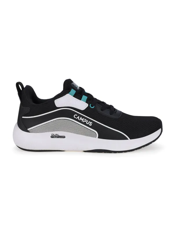 CAMP BOXER Black Men's Running Shoes sold by Campus Shoes