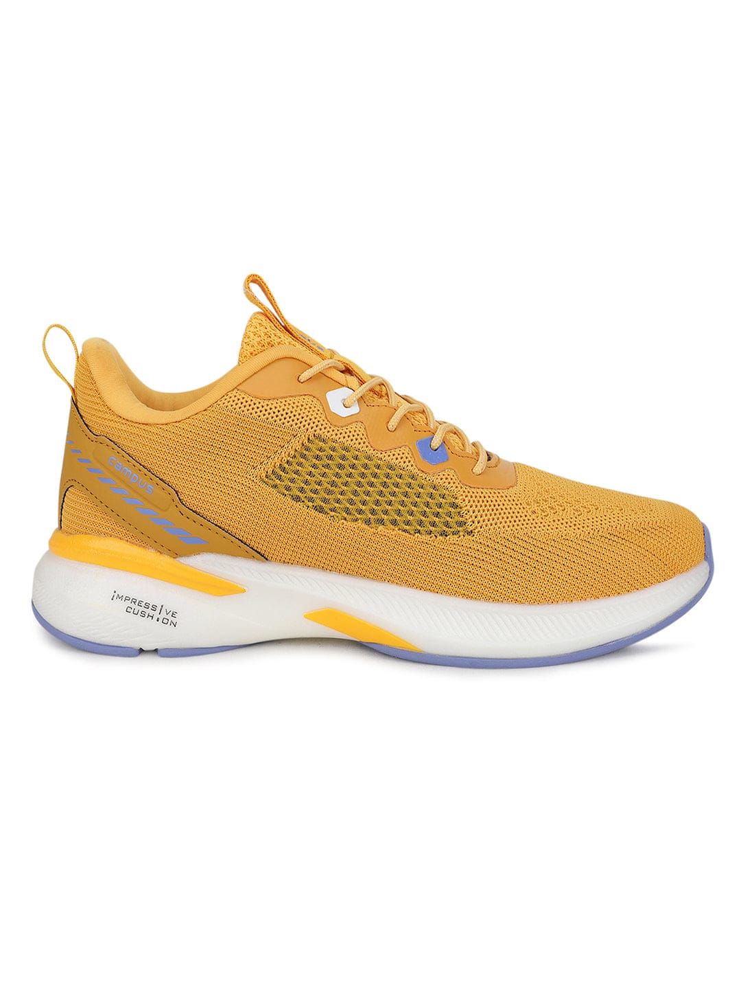 KEREN Yellow Women's Running Shoes sold by Campus Shoes