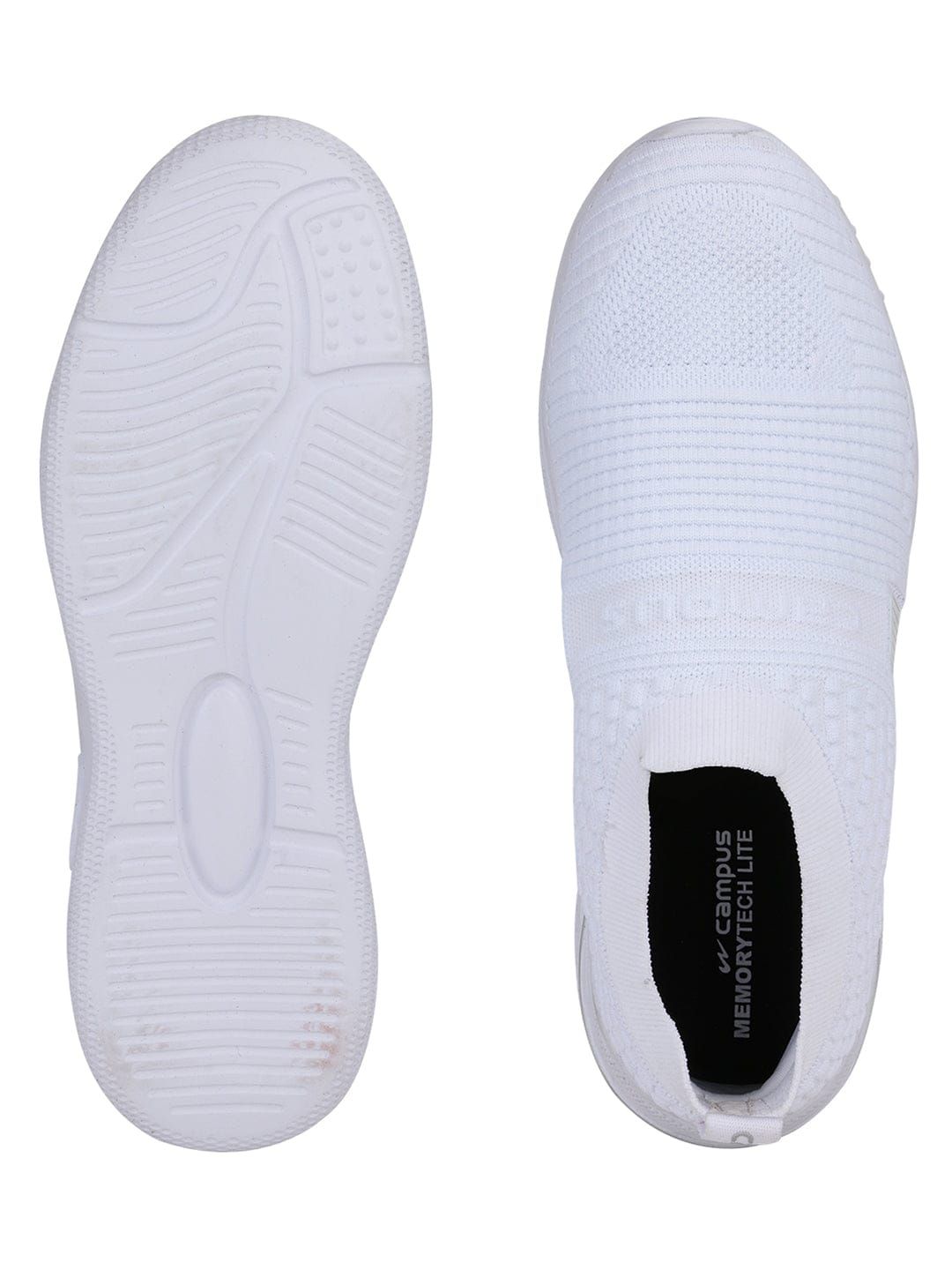 BENTLEY White Men's Casual Shoes sold by Campus Shoes product image thumbnail 4