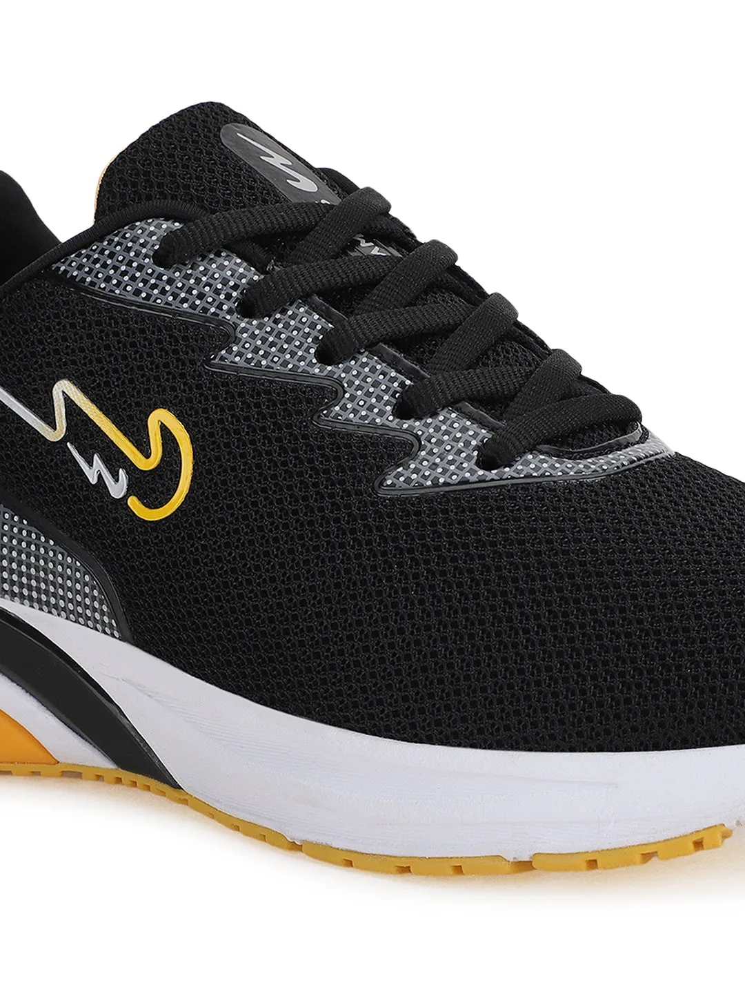 IGNATIUS Black Men's Running Shoes sold by Campus Shoes product image thumbnail 5