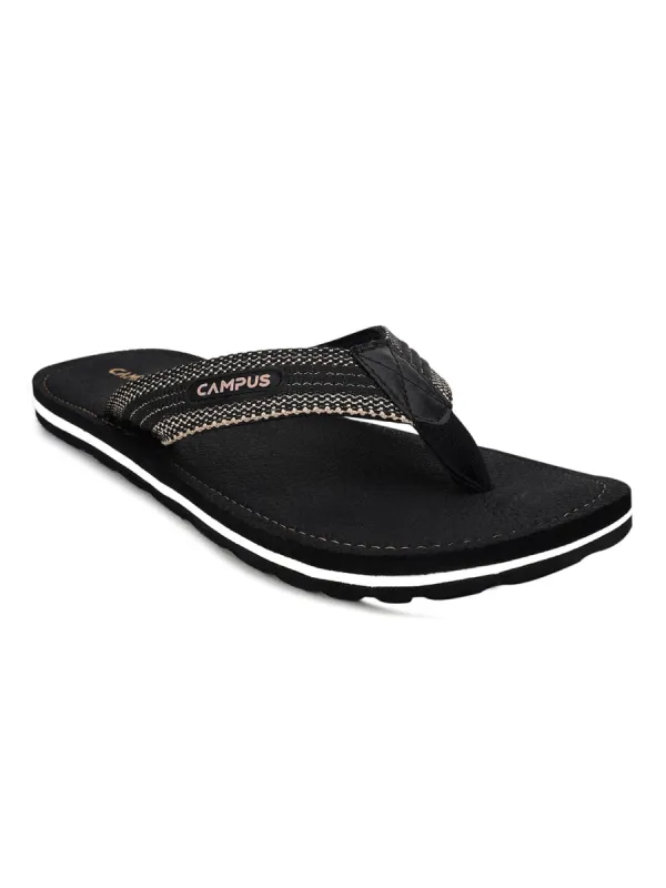 GC-1041 Black Men's Flip Flops sold by Campus Shoes