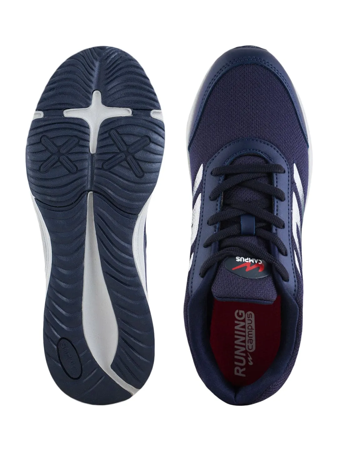 INFINITE Navy Men's Sports Shoes sold by Campus Shoes product image thumbnail 4