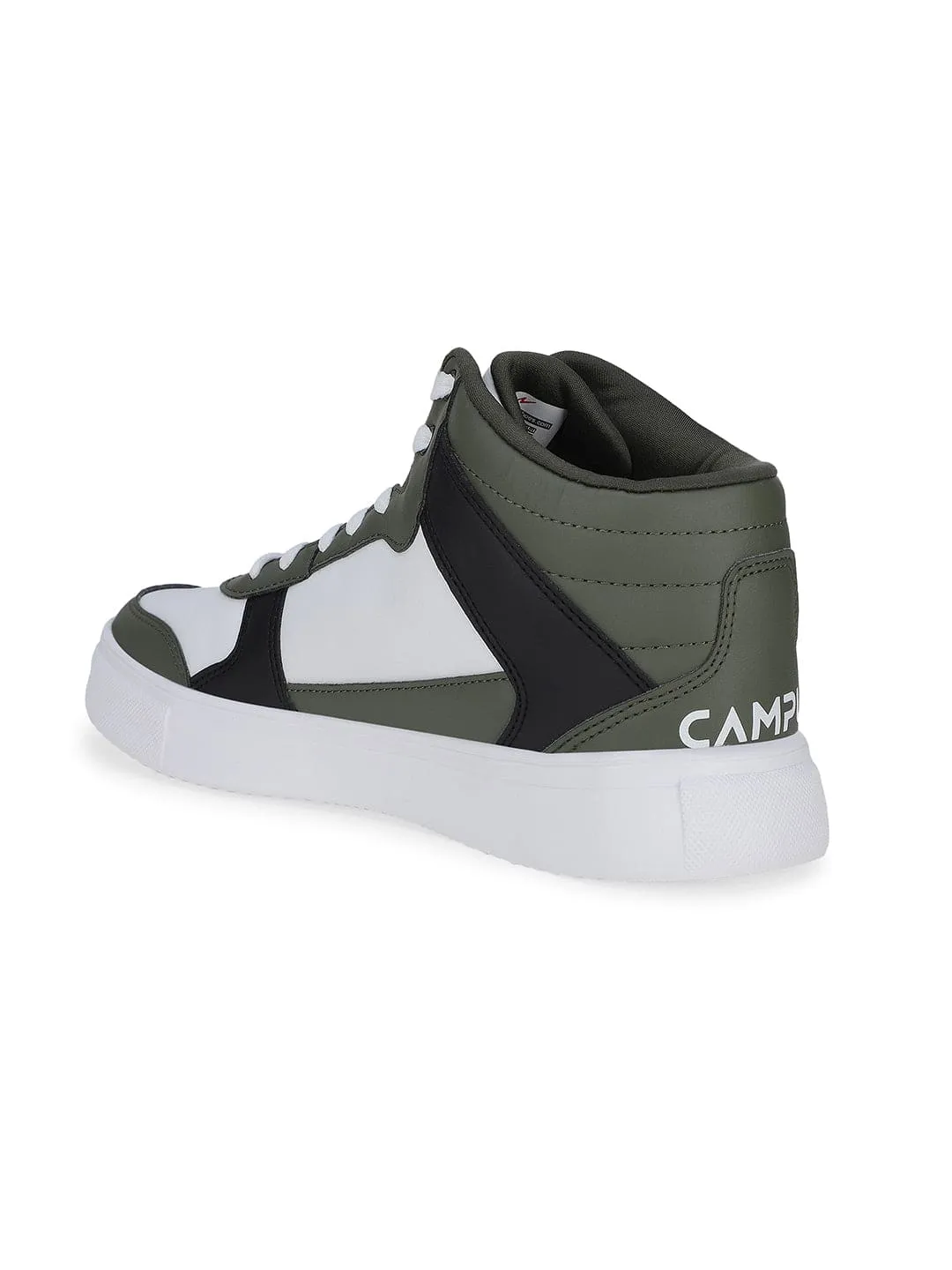 STACK White Men's Sneakers sold by Campus Shoes product image thumbnail 3