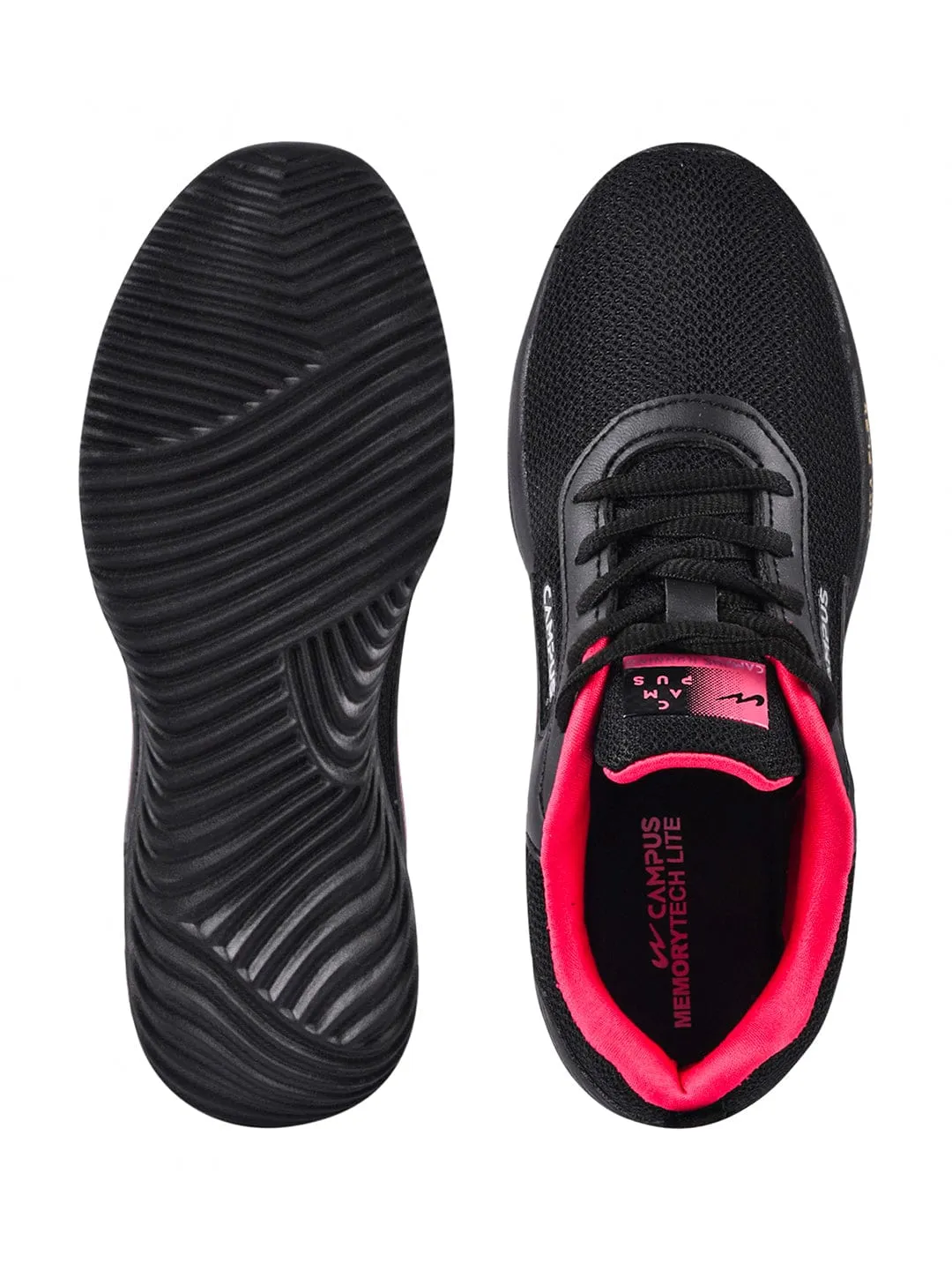 CAMP DORMIE Black Women's Running Shoes sold by Campus Shoes product image thumbnail 5