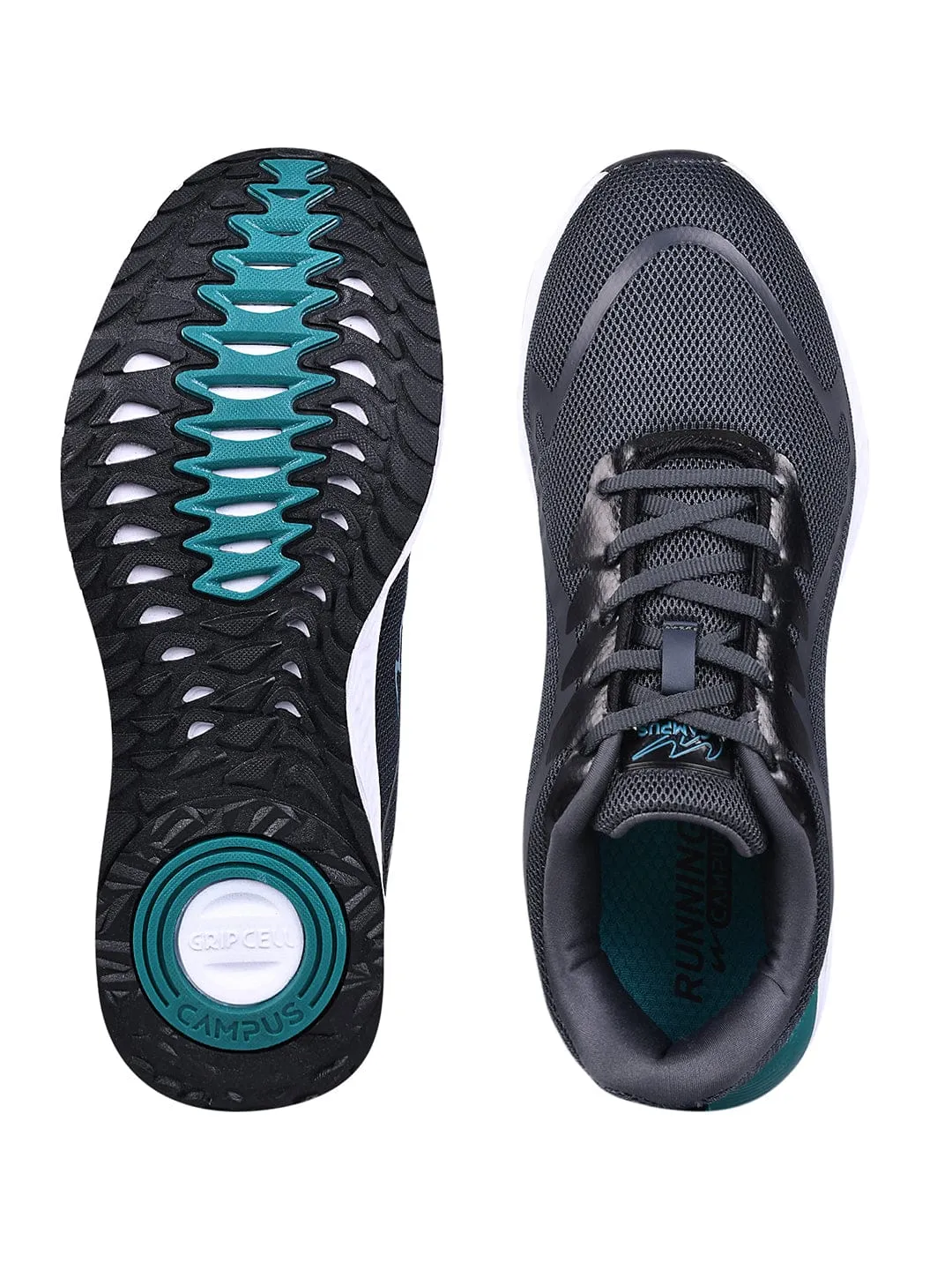 CAMP DRIFTER Grey Men's Running Shoes sold by Campus Shoes product image thumbnail 4