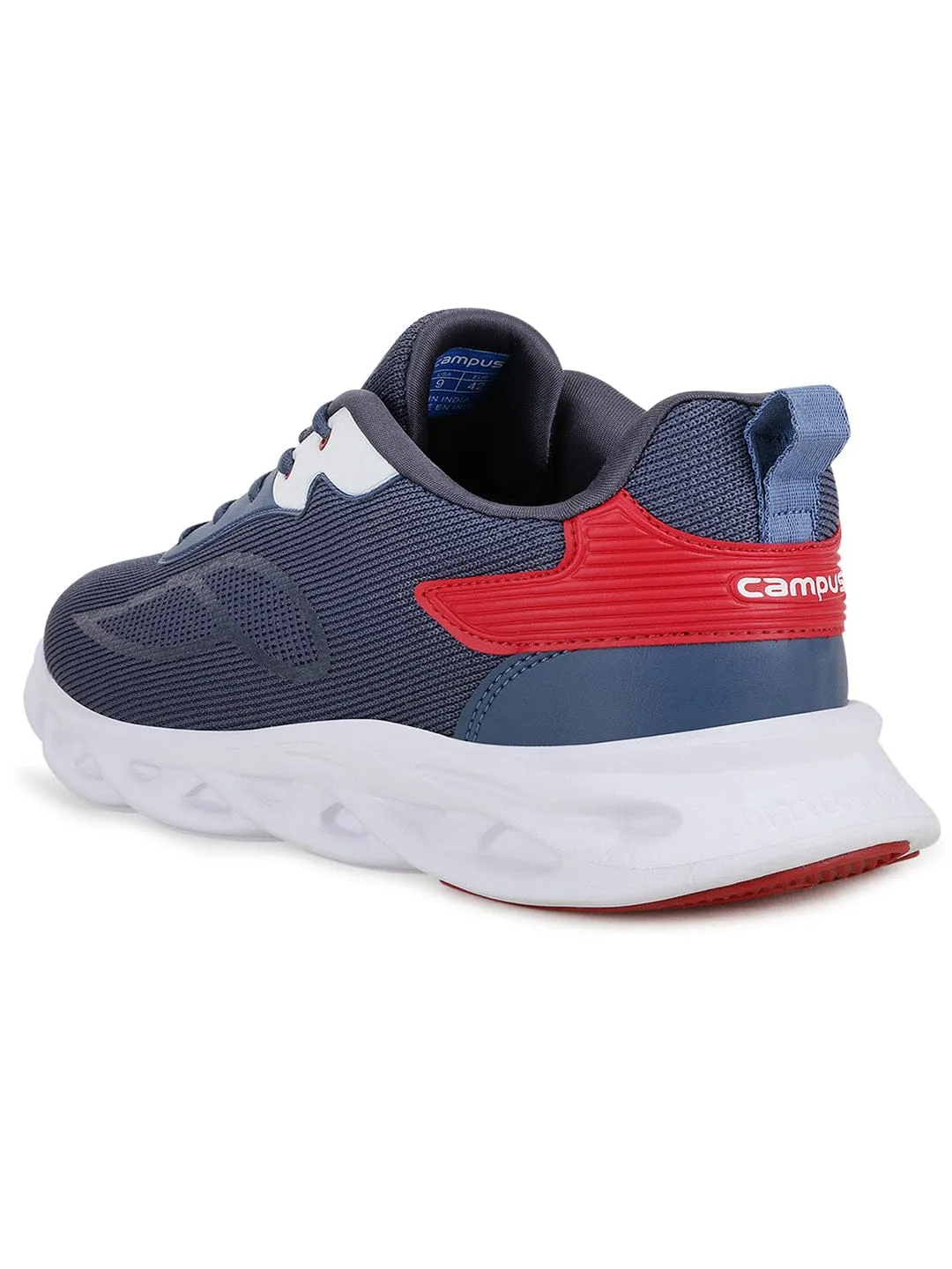 RHODIUM Blue Men's Running Shoes sold by Campus Shoes product image thumbnail 3
