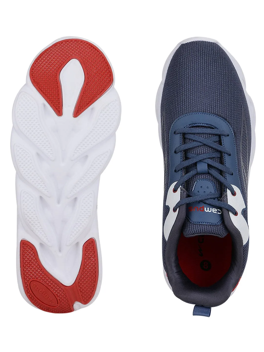 RHODIUM Blue Men's Running Shoes sold by Campus Shoes product image thumbnail 5