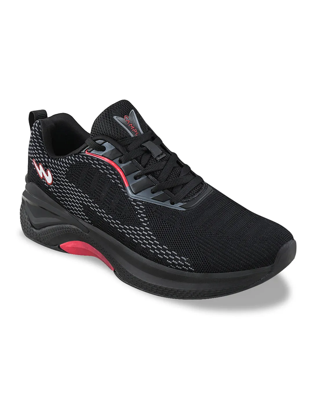 CELIO Black Men's Sports Shoes sold by Campus Shoes product image thumbnail 2