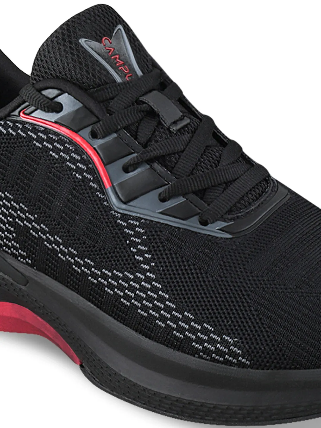 CELIO Black Men's Sports Shoes sold by Campus Shoes product image thumbnail 4