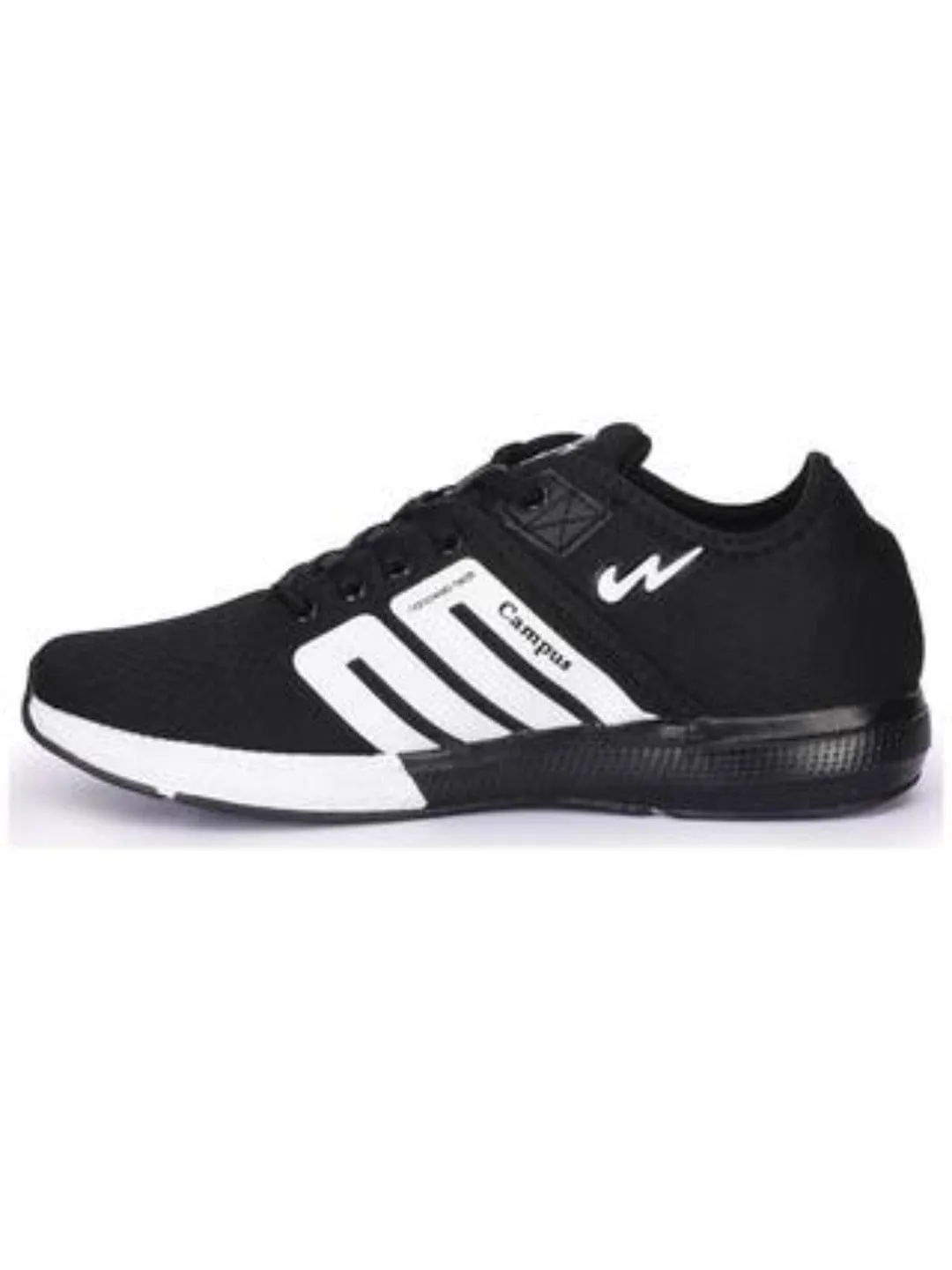 BATTLE Black Men's Running Shoes sold by Campus Shoes product image thumbnail 3