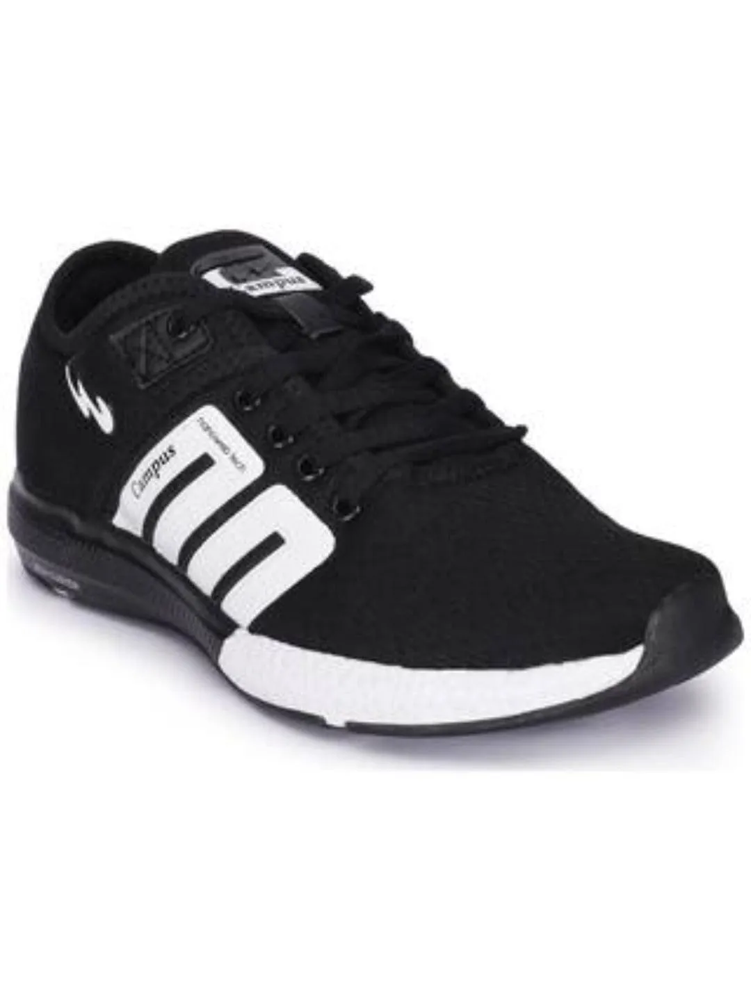 BATTLE Black Men's Running Shoes sold by Campus Shoes product image thumbnail 2