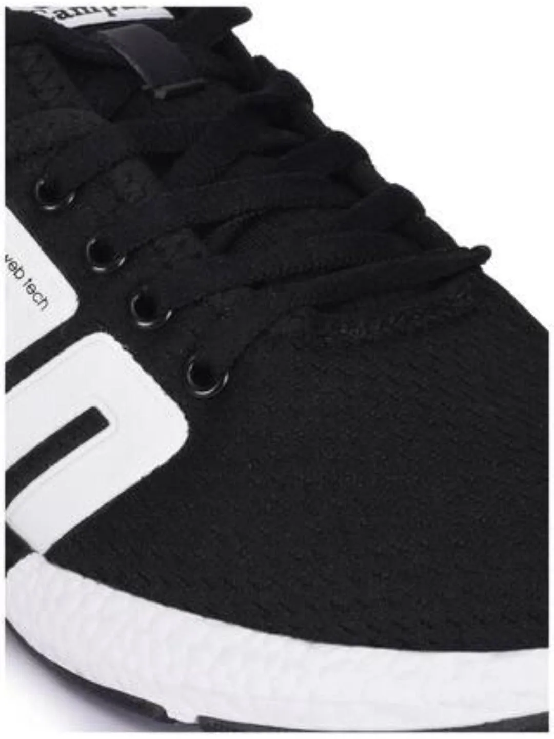 BATTLE Black Men's Running Shoes sold by Campus Shoes product image thumbnail 5